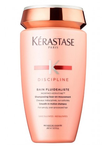 Безсульфатний шампунь-ванна для розгладження неслухняного волосся KERASTASE Discipline Bain Fluidealiste No Sulfates