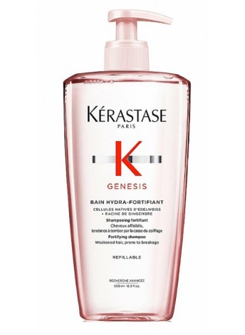 Шампунь для ослабленого волосся схильного до випадіння KERASTASE Genesis Bain Hydra-Fortifiant Shampoo 500 мл