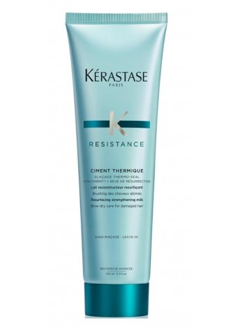 Термоактивний відновлюючий догляд для пошкодженого волосся KERASTASE Resistance Ciment Thermique 150 мл