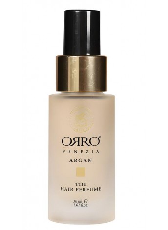 Парфум-антистатик для волосся з легким свіжим ароматом лимона ORRO Venezia Argan The Hair Perfume 30 мл
