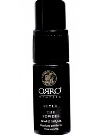 Пудра для волосся Чорна ORRO Venezia Style Powder 60 мл