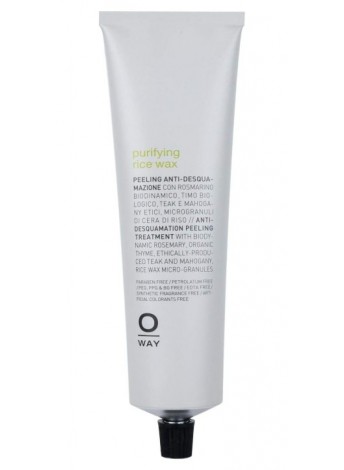 Очищаючий пілінг з мікрогранулами воску рисового проти лупи Rolland OWAY No-Dandruff Purifying Rice Wax 150 мл
