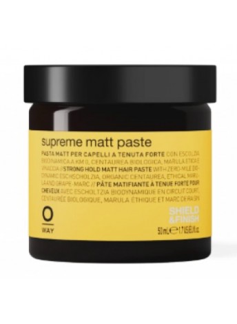 Матуюча паста для стайлінгу з сильною фіксацією Oway Supreme Matt Paste 50 мл