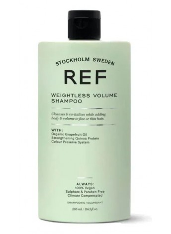 Шампунь для об'єму волосся REF Weightless Volume Shampoo
