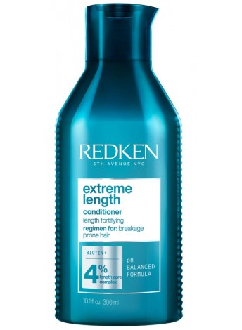 Кондиціонер з біотином для зміцнення довгого волосся Redken Extreme Length Conditioner 300 мл