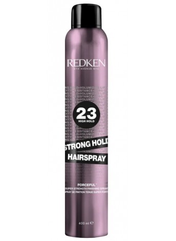 Лак сильної фіксації для завершення укладки волосся 23 Redken Strong Hold Hairspray 400 мл
