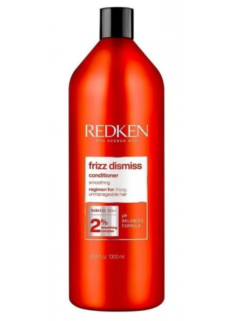 Розгладжуючий кондиціонер без сульфатів і хлориду натрію Redken Frizz Dismiss Conditioner 1000 мл