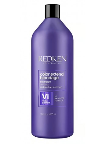 Шампунь для нейтралізації жовтизни світлого волосся Redken Color Extend Blondage Shampoo 1000 мл