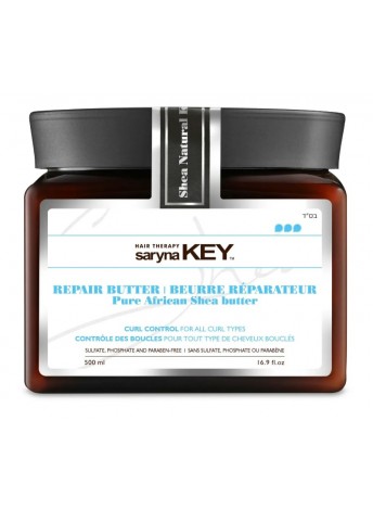 Відновлююча маска-крем для кучерявого волосся Saryna Key Pure African Shea Butter 500 мл