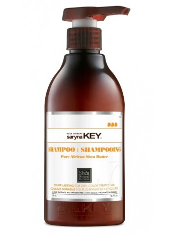 Відновлюючий шампунь для фарбованого волосся Saryna Key Pure African Shea Shampoo 500 мл