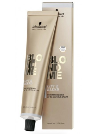 Освітлюючий бондінг-крем для сивого волосся Schwarzkopf Professional BlondMe Lift & Blend 60 мл