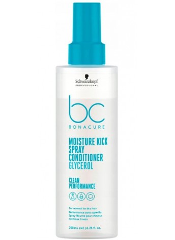 Спрей-кондиціонер для зволоження волосся Schwarzkopf BC Bonacure Moisture Kick Spray-Conditioner 200 мл