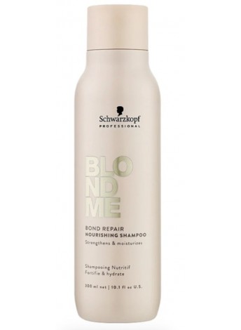 Живильний шампунь для волосся Schwarzkopf BlondMe Bond Repair Nourishing Shampoo 300 мл