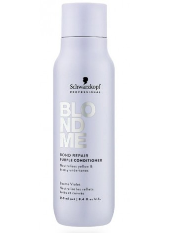 Фіолетовий кондиціонер для волосся Schwarzkopf Blondme Bond Repair Purple Conditioner 250 мл