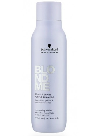 Фіолетовий шампунь для волосся Schwarzkopf BlondMe Bond Repair Purple Shampoo 300 мл