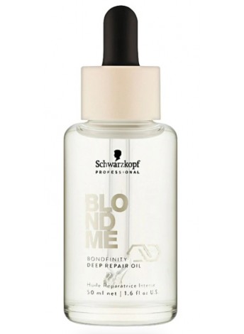 Відновлювальна олія для волосся Schwarzkopf Blondme Bondfinity Deep Repair Oil 50 мл