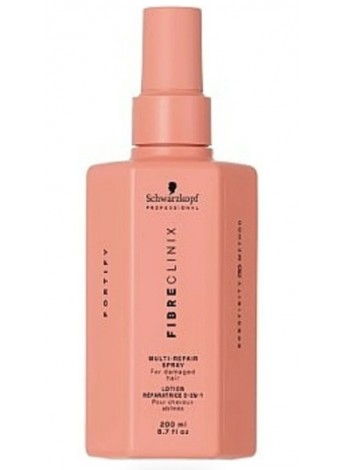 Мультифункціональний спрей для пошкодженого волосся Schwarzkopf Fibre Clinix Fortify Multi-Repair Spray 200 мл Мультифункціональний спрей для пошкодженого волосся Schwarzkopf Fibre Clinix Fortify Multi-Repair Spray 200 мл
