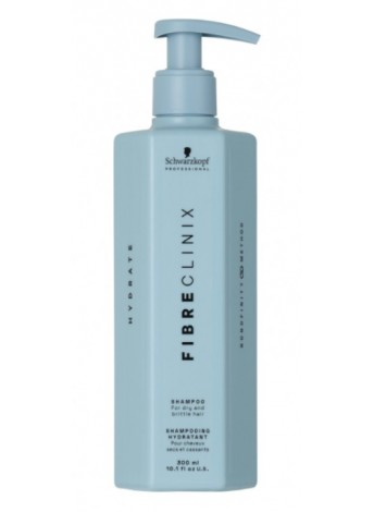 Шампунь для сухого та ламкого волосся Schwarzkopf Fibre Clinix Hydrate Shampoo 300 мл