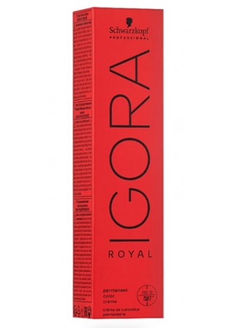 Перманентна стійка фарба для волосся Ігора Роял Schwarzkopf Igora Royal 60 мл