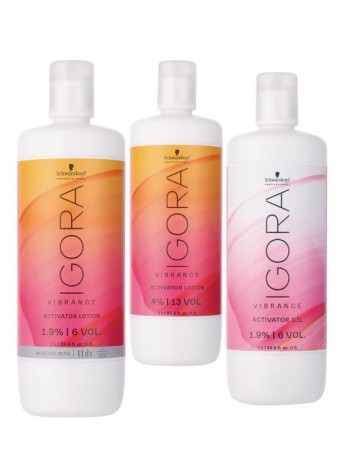 Лосьйон-окислювач кремоподібний Schwarzkopf Igora Vibrance 1,9%, 4%, 1000 мл