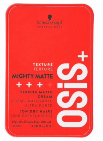 Крем для волосся сильної фіксації Schwarzkopf OSIS+ Mighty Matte 100 мл 100 мл