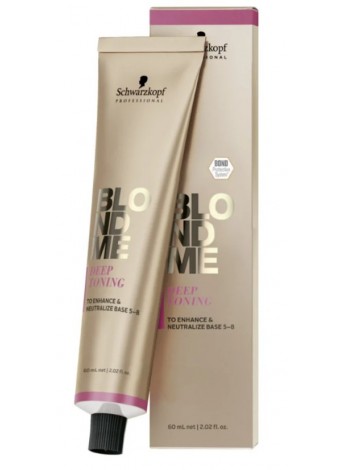 Бондінг-крем для глибокого тонування волосся Schwarzkopf Professional BlondMe Deep Toning 60 мл