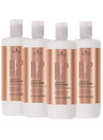 Преміум-окислювач для м'якого фарбування волосся Schwarzkopf Professional BlondMe Premium Developer 1000 мл