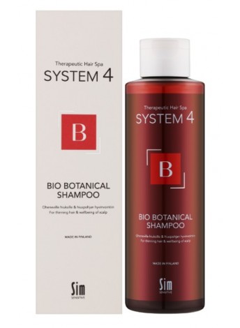 Ботанічний шампунь від випадіння волосся Sim Sensitive System 4 BB Shampoo 250 мл