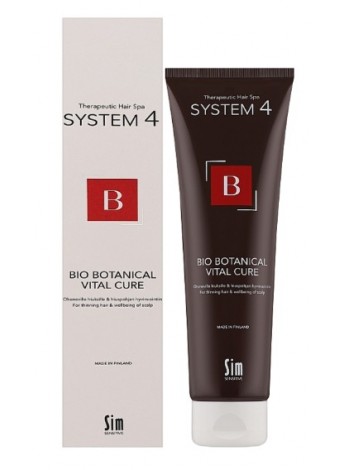 Бальзам для шкіри голови від випадіння волосся Sim Sensitive System 4 BB Vital Cure 150 мл