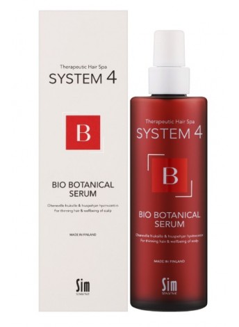Ботанічна сироватка для росту волосся Sim Sensitive System 4 S4 Bio Botanical Serum 150 мл