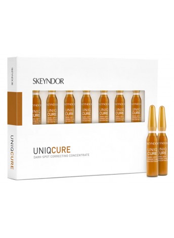 Активний концентрат від пігментних плям та вікової пігментації Skeyndor Uniqcure 7шт по 2 мл