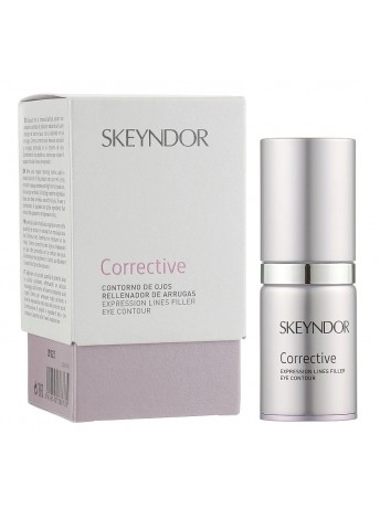 Крем-сироватка з ефектом філлера для шкіри навколо очей Skeyndor Corrective expression lines filler eye contour, 15 мл
