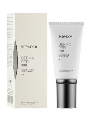 Регенеруючий крем для сухої шкіри 8% SPF20 Skeyndor Dermapeel Pro Resurfacing Peel Cream SPF20, 50 мл