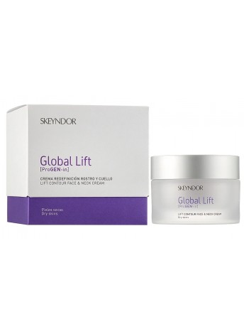 Крем-ліфтинг для обличчя та шиї для сухої шкіри Skeyndor Global Lift Redefining Cream for dry skin 50 мл Крем-ліфтинг для обличчя та шиї для сухої шкіри Skeyndor Global Lift Redefining Cream for dry skin 50 мл