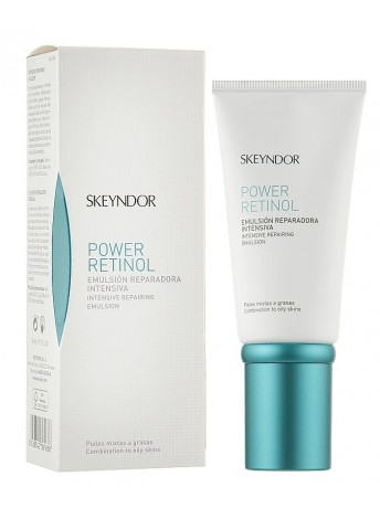 Інтенсивно відновлююча емульсія (нормальна та комбінована шкіра) Skeyndor Power Retinol Intensive Repairing Emulsion, 50 мл Інтенсивно відновлююча емульсія (нормальна та комбінована шкіра) Skeyndor Power Retinol Intensive Repairing Emulsion, 50 мл