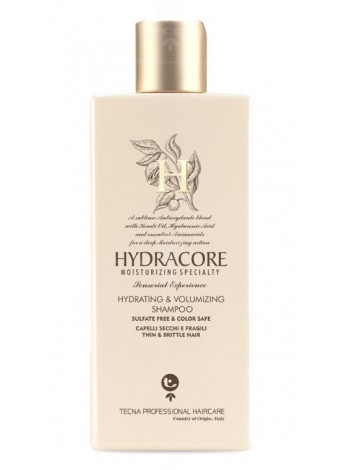 Професійний зволожуючий шампунь для волосся Tecna Hydracore Hydrating Volumizing Shampoo 250 мл