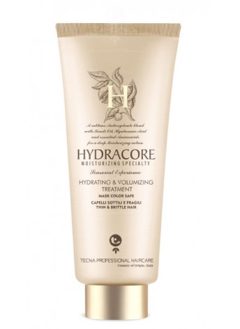Професійна зволожуюча маска для волосся Tecna Hydracore Hydrating Volumizing Treatment 200 мл