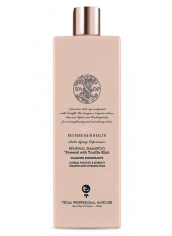 Шампунь для повної реконструкції структури пошкодженого волосся Tecna SPA Bio-Enzymetherapy Renewal Shampoo 500 мл