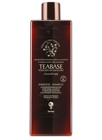 Енергетичний шампунь для слабкого та ламкого волосся Tecna Teabase Energetic Shampoo 500 мл